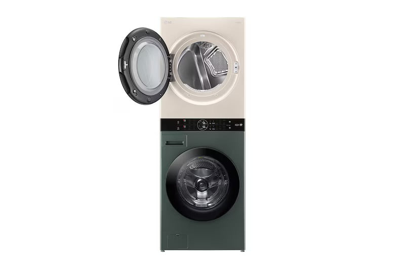 Torre de lavado WashTower™ LG 25Kg(lavado) / 22Kg (Modelo a Gas.) Carga Frontal Inverter AI DD™ WK25GBS6