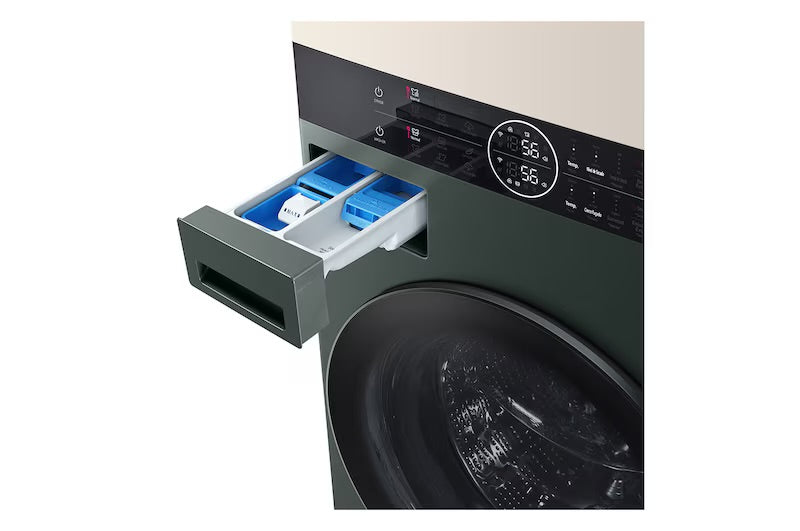 Torre de lavado WashTower™ LG 25Kg(lavado) / 22Kg (Modelo a Gas.) Carga Frontal Inverter AI DD™ WK25GBS6