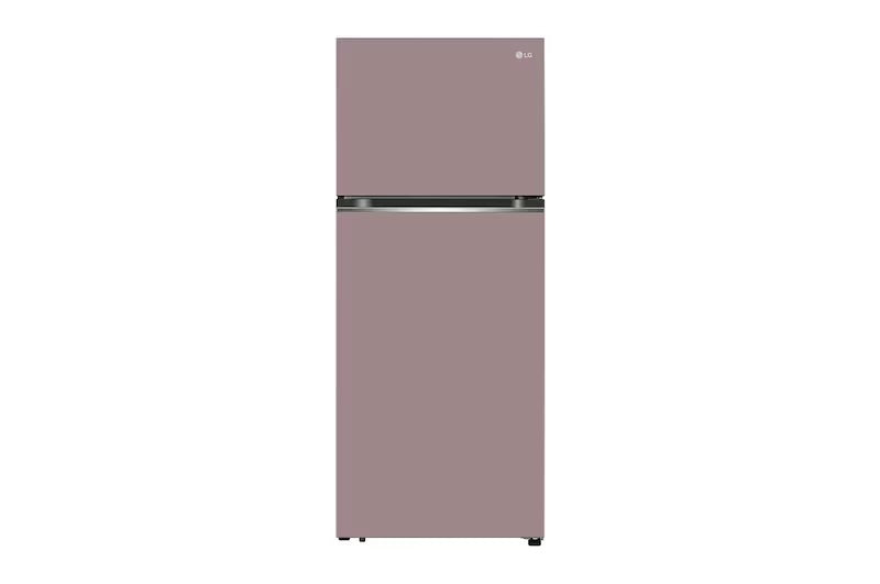 Refrigeradora Top Freezer 13.2pᶟ (Net) / 14 pᶟ (Gross) LG Smart Inverter Compressor™ LINEARCooling™ Puerta Clay VT38BPK