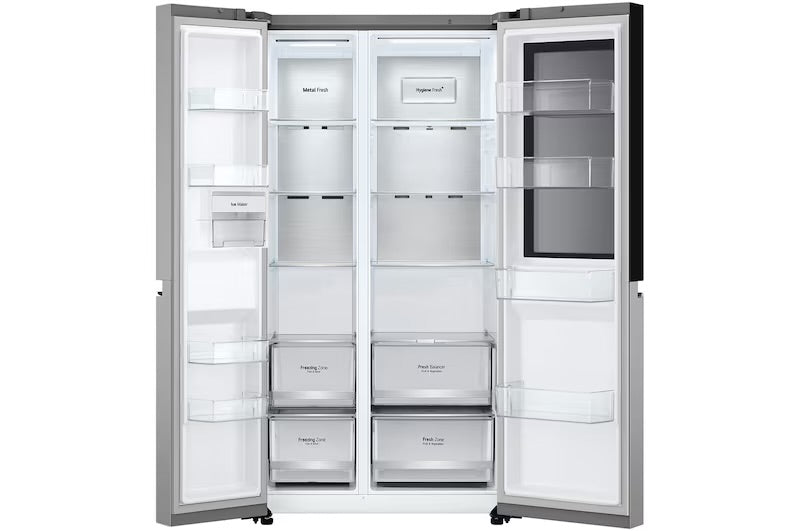 Refrigerador Side By Side LG VS25VVNW| LINEARCOOLING™ | 24.5 P3 | Brushed Steel VS25VVNW