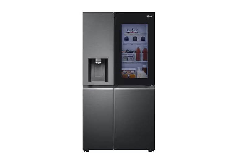Refrigeradora Side By Side 23.8pᶟ (Net) / 22.4pᶟ (Gross) ThinQ™ Door-in-Door™ Craft Ice™ Negro Mate VS25XHWCB