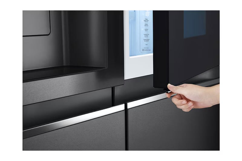 Refrigeradora Side By Side 23.8pᶟ (Net) / 22.4pᶟ (Gross) ThinQ™ Door-in-Door™ Craft Ice™ Negro Mate VS25XHWCB