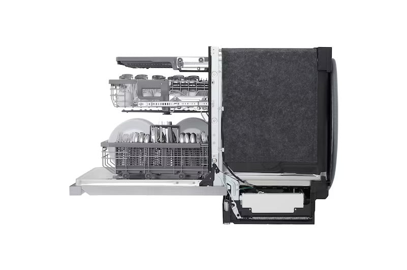 Lavaplatos LG QuadWash™ TrueSteam™ con LGThinQ™ WiFi de Empotre LDP6810SS