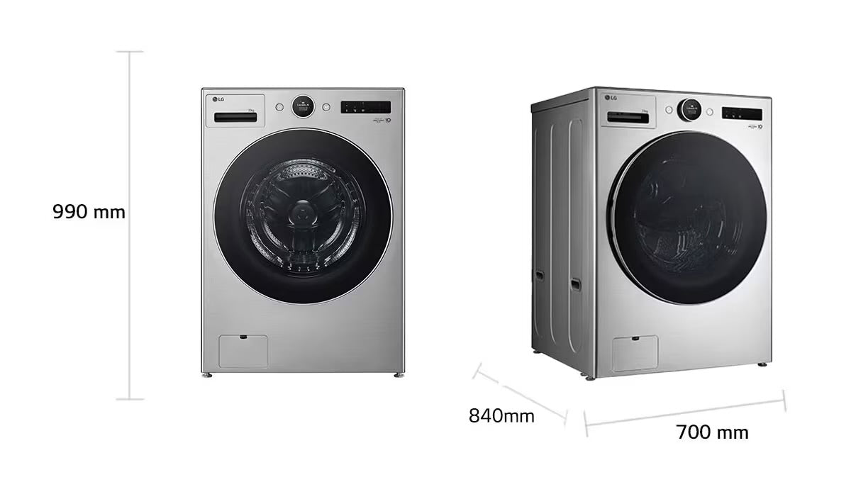 Lavadora 23 kg TurboWash360™ AI DD™ con vapor WM23VFXS6