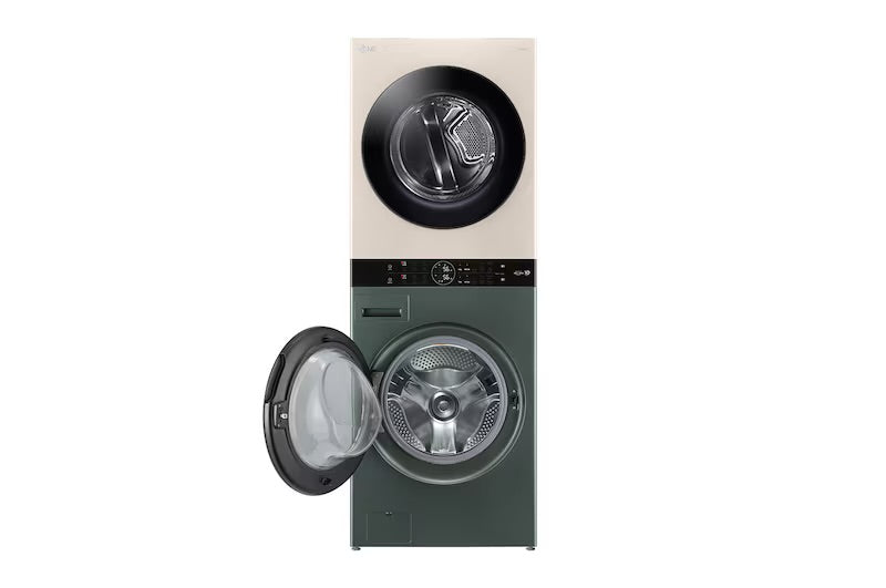 Torre de lavado WashTower™ LG 25Kg(lavado) / 22Kg (Modelo a Gas.) Carga Frontal Inverter AI DD™ WK25GBS6